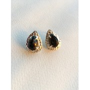 365 boucles d'oreilles 2016 seraphinite dorée, argent sterling